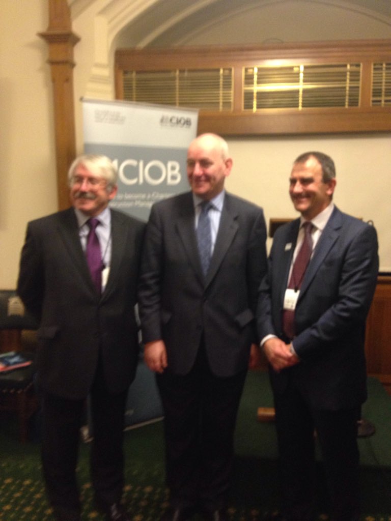 theCIOB's tweet photo. .@CEOCIOB and Paul Nash with @markdurkan #CIOBHoC https://t.co/UcxAlimvSP