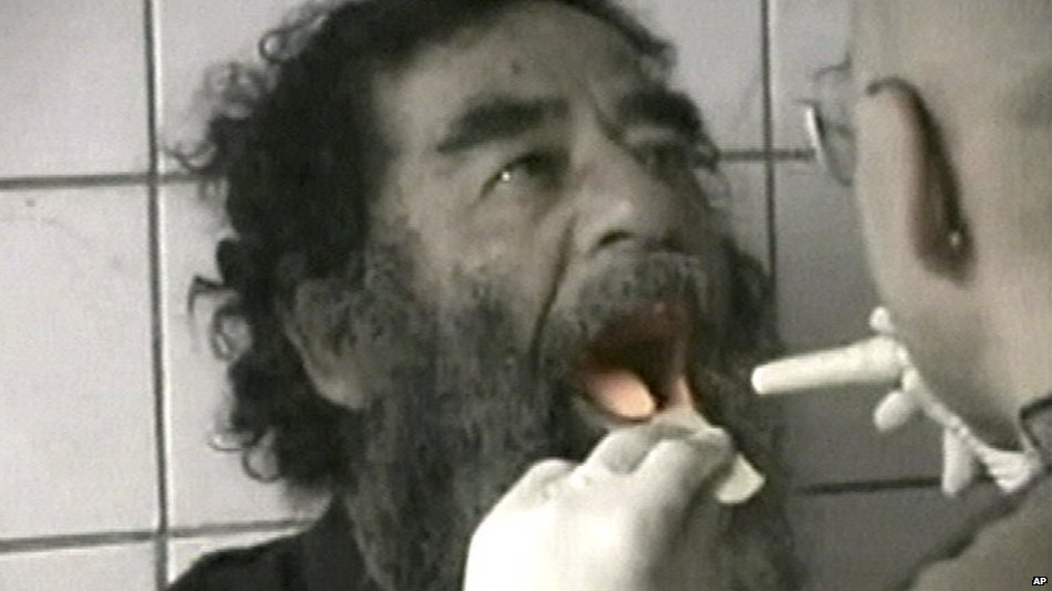 saddam cigarette The week in history when Saddam Hussein was captured https://t.co/TpPzq2VldG