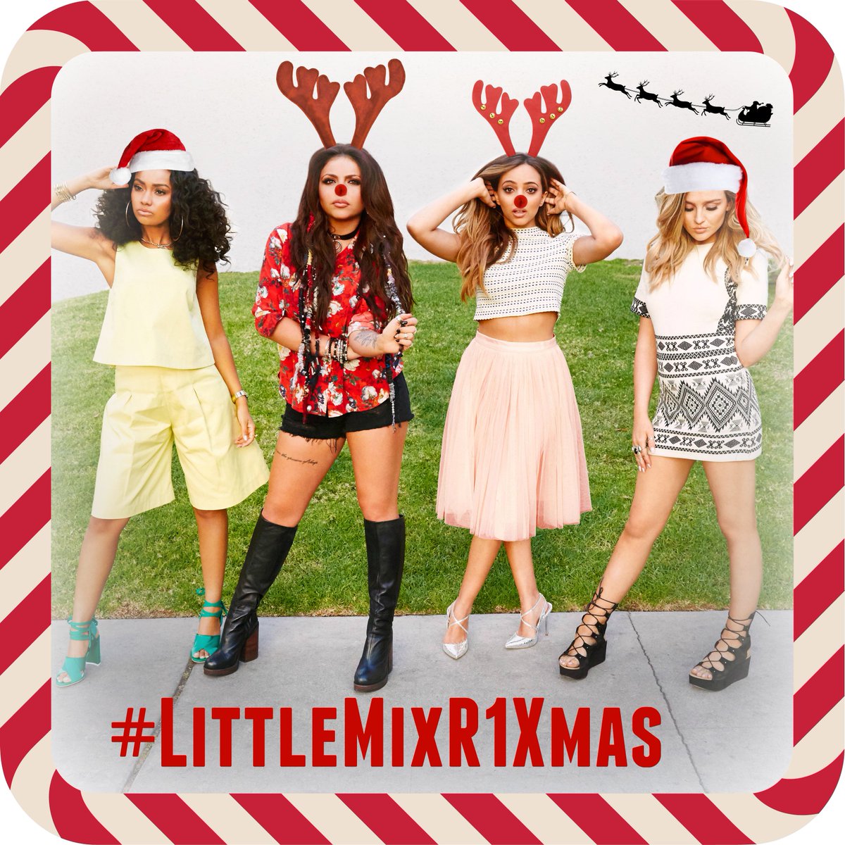LittleMix's tweet photo. We’re taking over @BBCR1 on Christmas Day! Playing our fave tracks from 4pm 🎄❄️⛄️ #LittleMixR1Xmas xx The Girls xx https://t.co/ZsEPRJrW2o