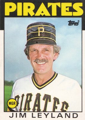 Happy birthday, Jim Leyland (12/14/1944). 