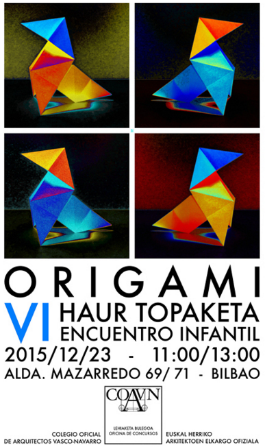 matxalenacasuso's tweet photo. VI Encuentro #origami infantil en el #COAVN @COAVNbizKULTURA @coavnss @COAVNavarra @CSCAE  https://t.co/UCOsuIDuVJ https://t.co/23ZAyr0lSJ