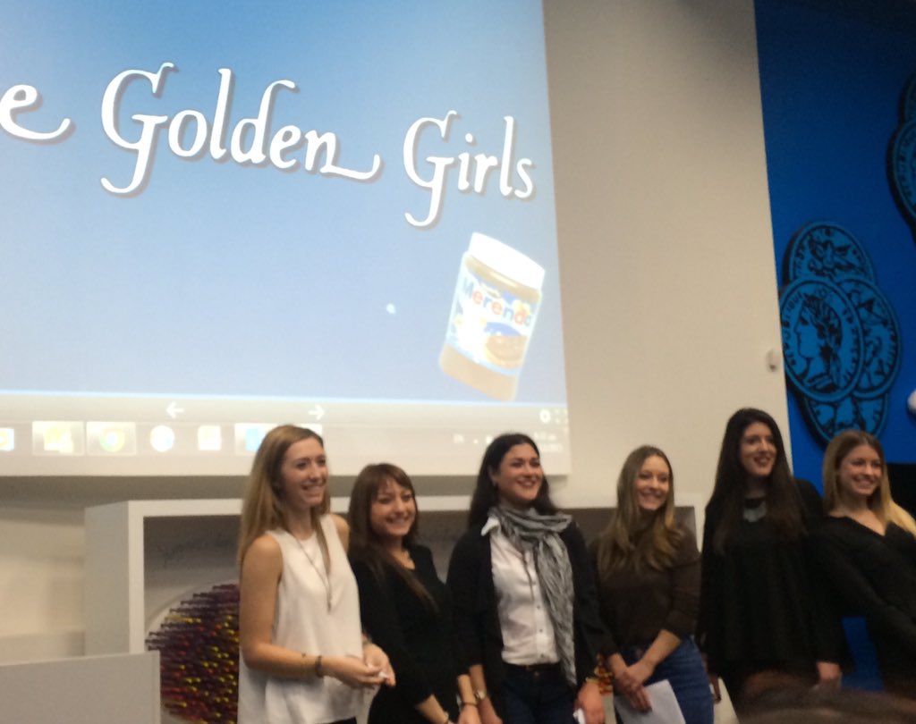 nataliigeo's tweet photo. Amazing idea by the Golden Girls! @MERENDA_GR @ElisavetVl @Iliana_Delikari @tsakarestou @dibirba  #ADandPRLab https://t.co/tmkntSvFlO