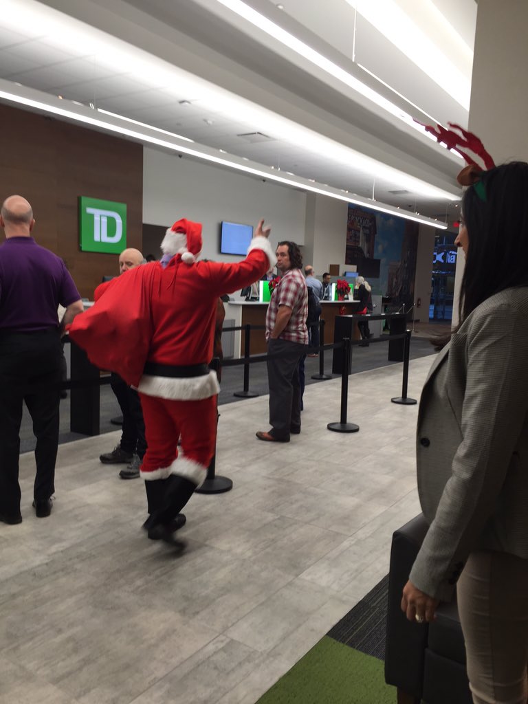 Ho Ho Ho Merry Christmas from #tdcalgarymain happy holidays!!!!