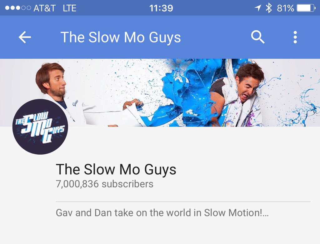 GavinFree's tweet photo. Just hit 7,000,000 subs this morning. If you are reading this and you are one of them, let's make a baby. https://t.co/GJoOEmab9o