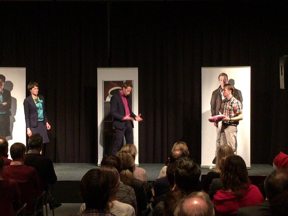 studiospaak's tweet photo. Met de ' Zo ben ik nu eenmaal ' show in actie. Voor de @GemeenteLeiden. Het was fijn! https://t.co/SAYS8JdWxN