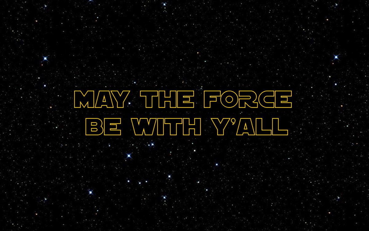 TexasHumor's tweet image. Feel the force.
