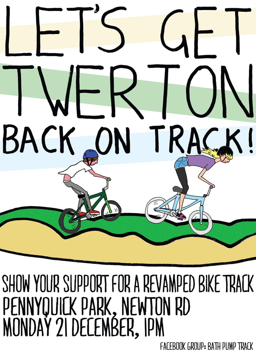 BristolTrails's tweet photo. Has everyone in Bath seen this yet? Bring your bike to work on Monday and show your support! https://t.co/bgnvggQJ7m
