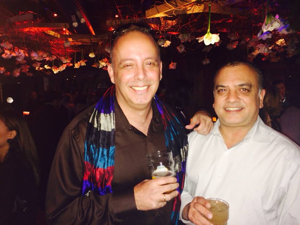 bugsburnett's tweet photo. Bugs and Vin @DiarySocialGal #DIARYLAUNCH2015 Yeah! @souboismontreal Thank you, Jennifer! https://t.co/LDBbv1ru7g