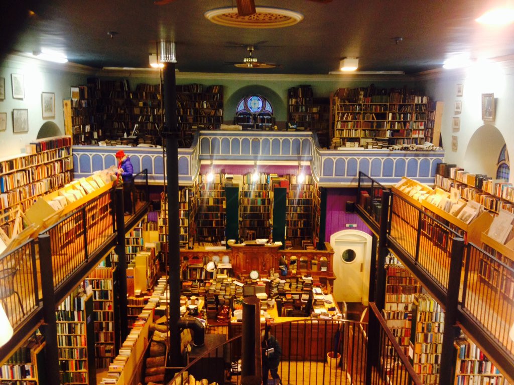 Leaky's bookshop in Inverness - the best looking one in the country! #Inverness #bookshop
