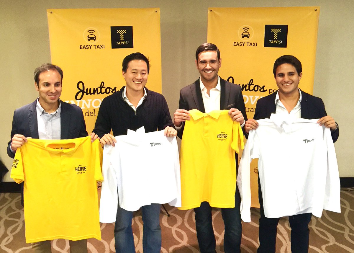 Easy Taxi And Tappsi Merge To Try To Run Uber Off The Road In LatAm puls.ly/JnuhgA #startups