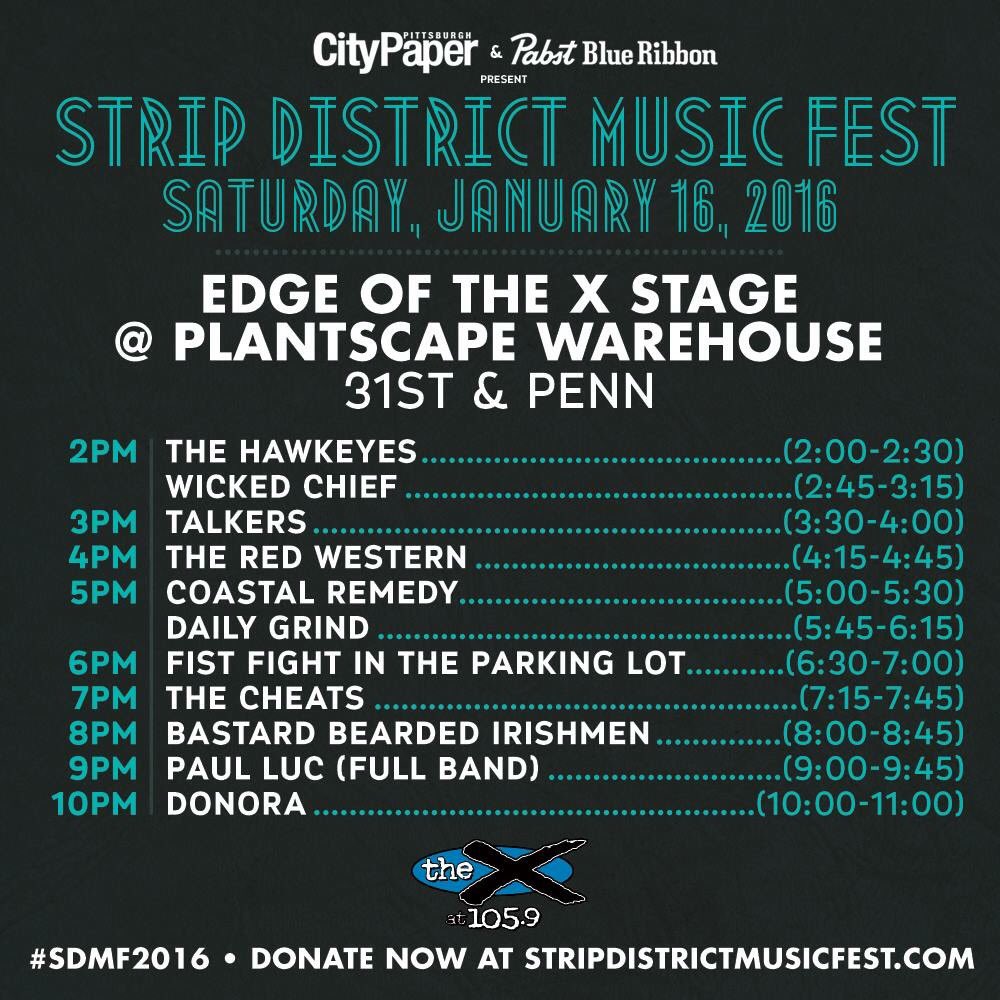 StripMusicFest's tweet photo. So excited for the Edge of The X Stage (pres. by @1059thex)!

The X will feature #SDMF bands leading up to the fest! https://t.co/GYfAZlWLFr