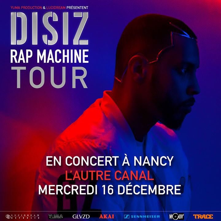 TeamDisiz's tweet photo. Demain : dernière date du #RAPMACHINETOUR à #NANCY ! #TeamDisiz #Disiz #Concert
@lautrecanalnancy https://t.co/fIsrl0IBzs