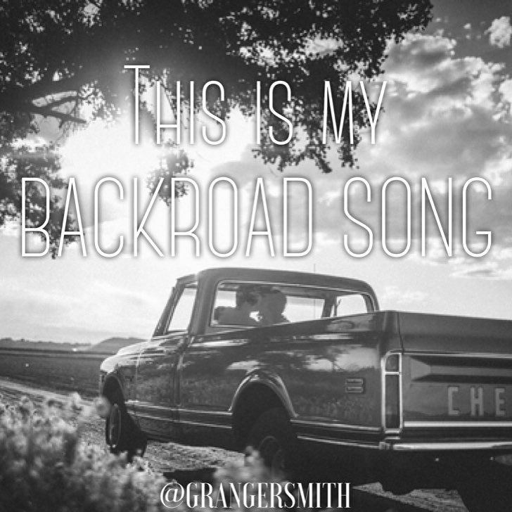 GrangerSmith's tweet photo. #BackroadSong https://t.co/mnXr32s7u8