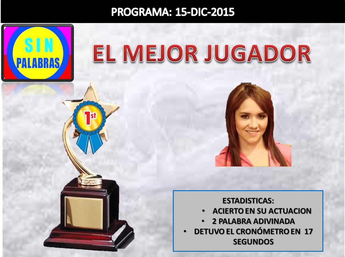 SinPalabrasVLA's tweet photo. Hoy 15-dic-15 @MarleneeAndrea fue la mejor en @SinPalabrasVLA https://t.co/ktUZsVSALM