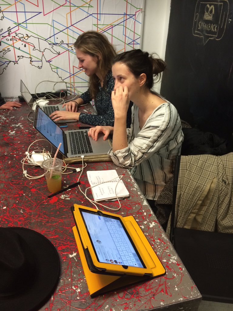 FernandColoos's tweet photo. |#LeSentier| Les #MISC16 sont dans la place pour le #CM au @NUMAparis cc @chloevettier @Maeva_Cousin https://t.co/qSfTN6j7NJ