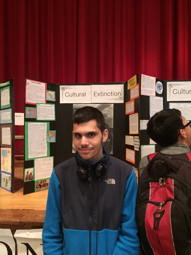 jonwong_flhs's tweet photo. Anas Shuaib presents his view and information on Cultural Extinction #FLHSPeace https://t.co/WjcHM4dyNN
