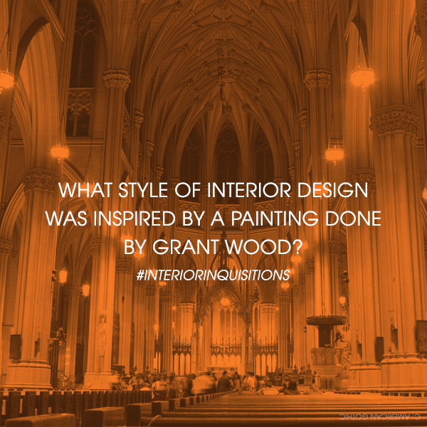 SunConFlorida's tweet photo. #InteriorInquisitions: What style of interior design was inspired by a Grant Wood painting? #Trivia #SunConFL https://t.co/dLLDiO1kvQ