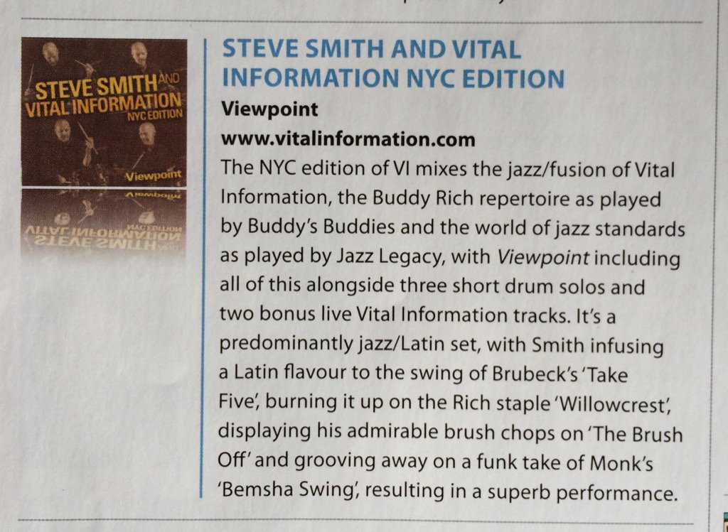 stevesmithdrums's tweet photo. @BFM_JAZZ has shipped vinyl copies of VIEWPOINT! I'll get them this Friday! Available on https://t.co/6UwA9QLcey https://t.co/yfu57HkINK