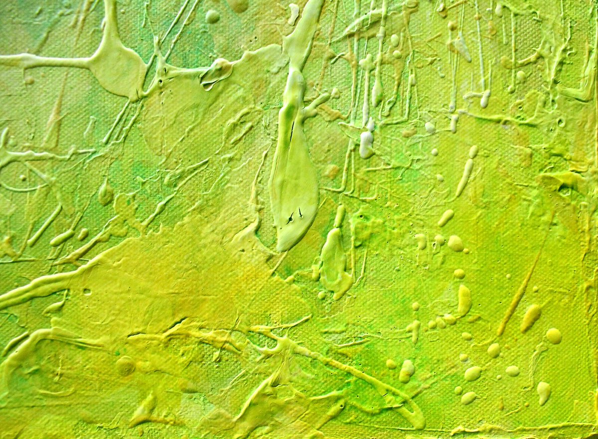 PamelaRys's tweet photo. 'Expression of Joy' detail2 by @PamelaLukrecja #bstract #painting #expression #art #green https://t.co/0jyxzUbx9g https://t.co/ezkopNdY9t