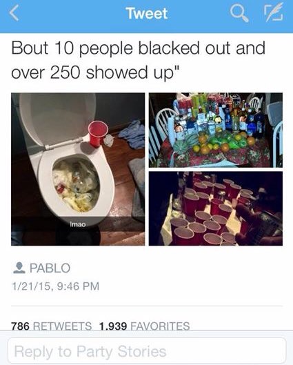 PsychedelicPabs's tweet image. Here are the details + highlights of the last party we threw. If you're interested just DM/Text me for the address🍻😈