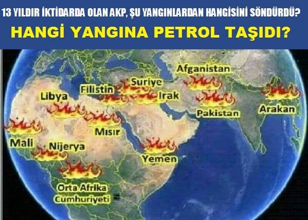 İslam Aleminde yangın var..
Tulumbanı al yetiş.
Allah aşkına yetiş..
Muhammed aşkına yetiş..
Şimdi #DertlenmeZamanı