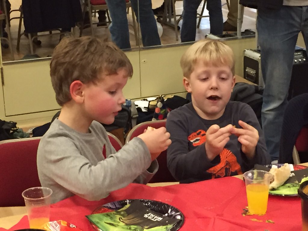 NeilTurrell_TTS's tweet photo. Frank enjoying Josh and Max's birthday party held at the Tonbridge School Centre. Great venue for the event. https://t.co/mSxsgDaTM4