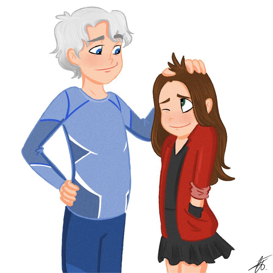There goes my good hair day. Thanks, Pietro 😒
[credit to artist]