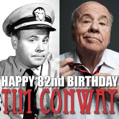 A Big Ol HAPPY BIRTHDAY to my all time favorite funny guy, y\all!! Mr Tim Conway!! 