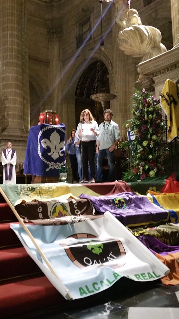 Marisol de <a href="/BrownseaMSC/">Grupo Scout Brownsea</a> <a href="/AlmeriaMSC/">Scouts Almería MSC</a> en las peticiones de la Luz de la Paz de Belén #LPB2015