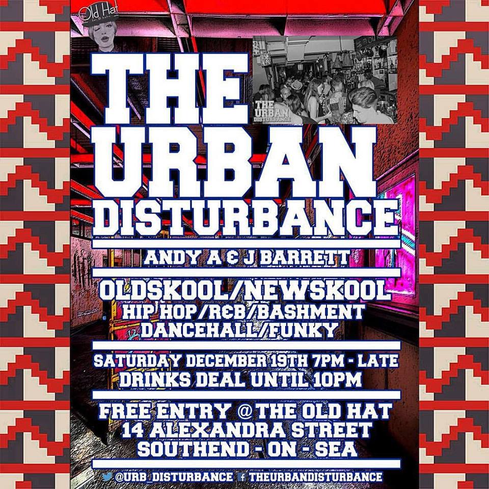 SATURDAY 

#Essex #TheUrbanDisturbance