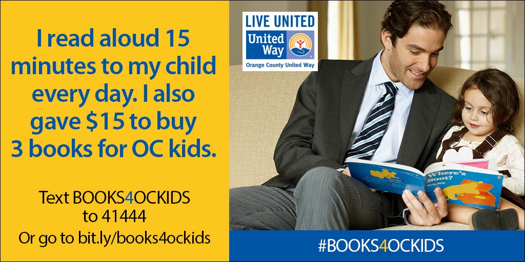 unitedwayoc's tweet photo. Investing in our local kids is investing in our future. Let's give #BOOKS4OCKIDS. https://t.co/3TONPuKgoX https://t.co/HCpR5vd3sY