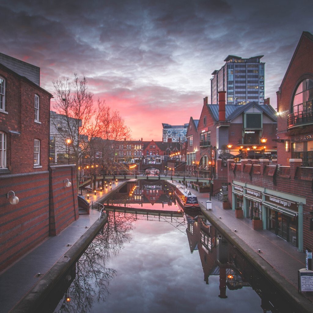Birmingham Updates on Twitter: "Beautiful shot of the Brindleyplace