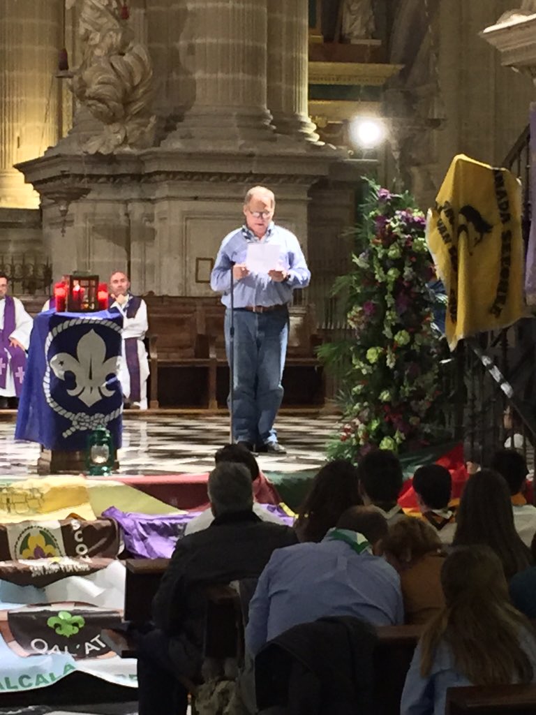 Mensaje del Presidente de <a href="/scoutsur/">Scouts Católicos de Andalucía</a>. #LPB2015 <a href="/ScoutsJaen/">なつき</a>