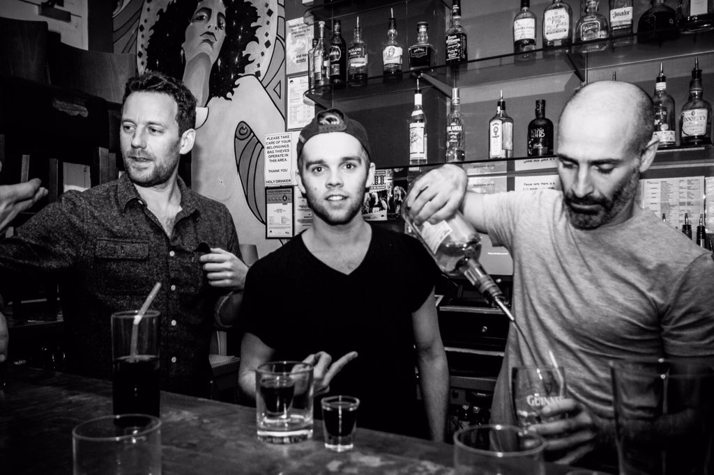 From the Drinker's very last night...