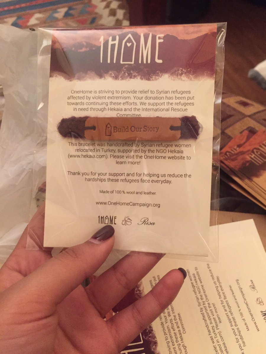 OneHomeCampaign's tweet photo. Thank you to everyone who has donated! We love seeing pictures of your #OneHome bracelets! #BuildOurStory https://t.co/1f3dAboWZh