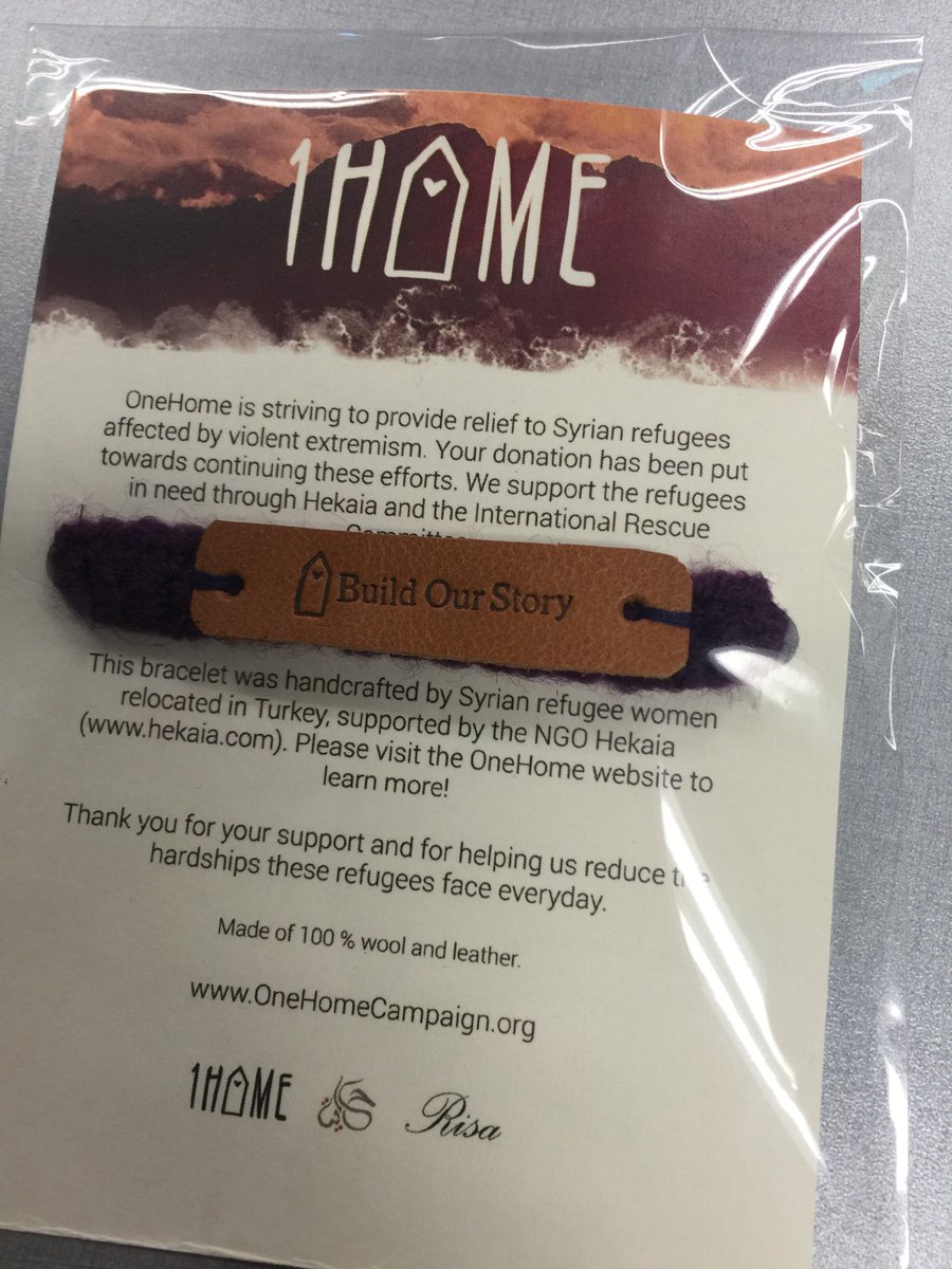 OneHomeCampaign's tweet photo. Thank you to everyone who has donated! We love seeing pictures of your #OneHome bracelets! #BuildOurStory https://t.co/1f3dAboWZh