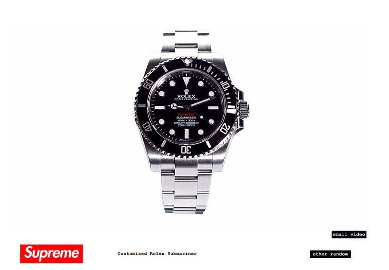 supreme rolex submariner