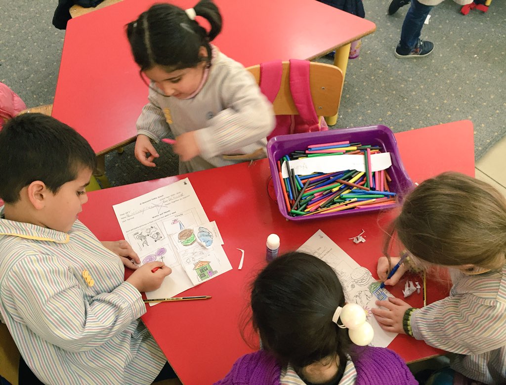 AngleAnge's tweet photo. Kg3 D learners #pair_work #classifying_human_wants_and_basic_needs @DawhaHighSchool https://t.co/jOL9in8ykd