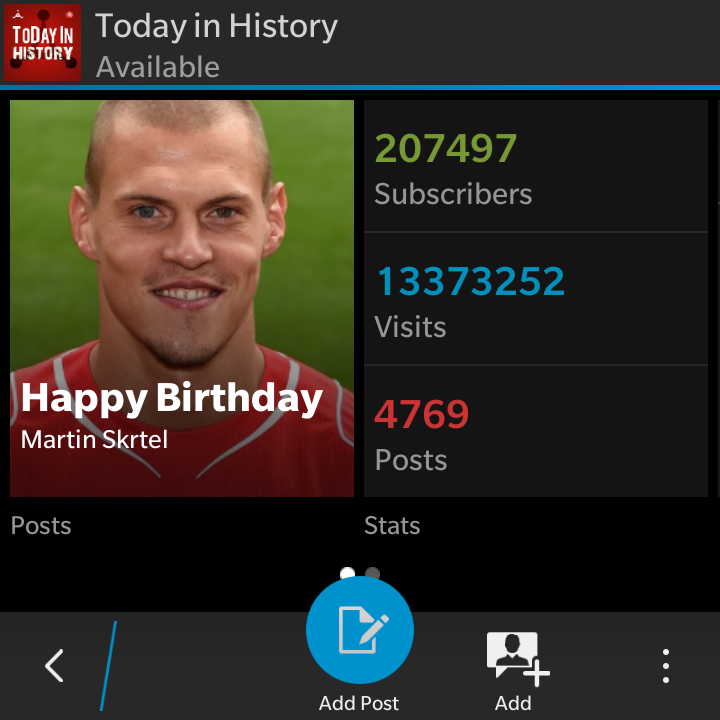 Happy Birthday Martin Skrtel  