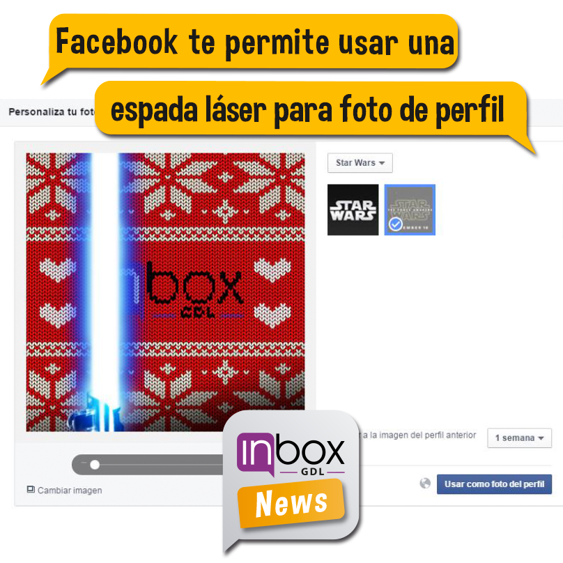 InboxGDL's tweet photo. #InboxNews ¿Ya pusieron la suya? Estamos a dos días 😱😱😃✨  #StarWarsForceAwakens https://t.co/XvOZy0G6XJ