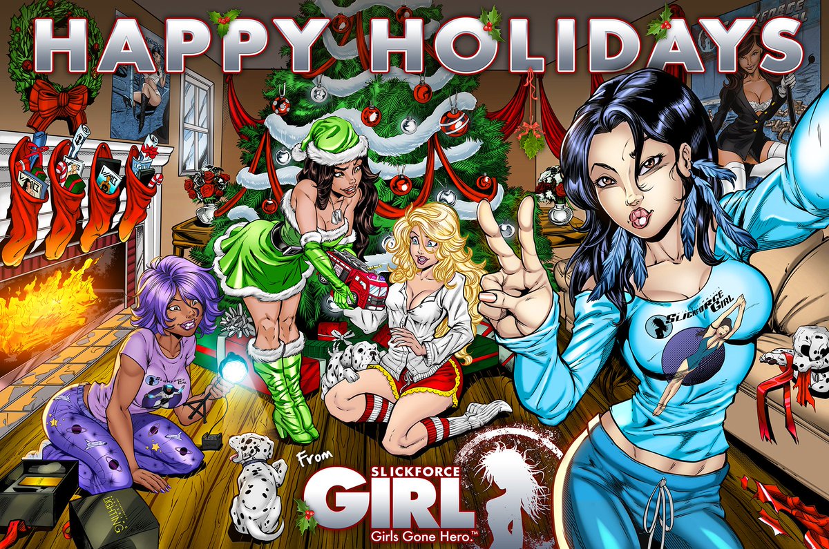SlickforceGirl's tweet photo. From the entire SlickforceGirl team, we wish you &amp; your loved ones the happiest of holidays! https://t.co/fqdQLpxwKa https://t.co/h8gZiMfWQh