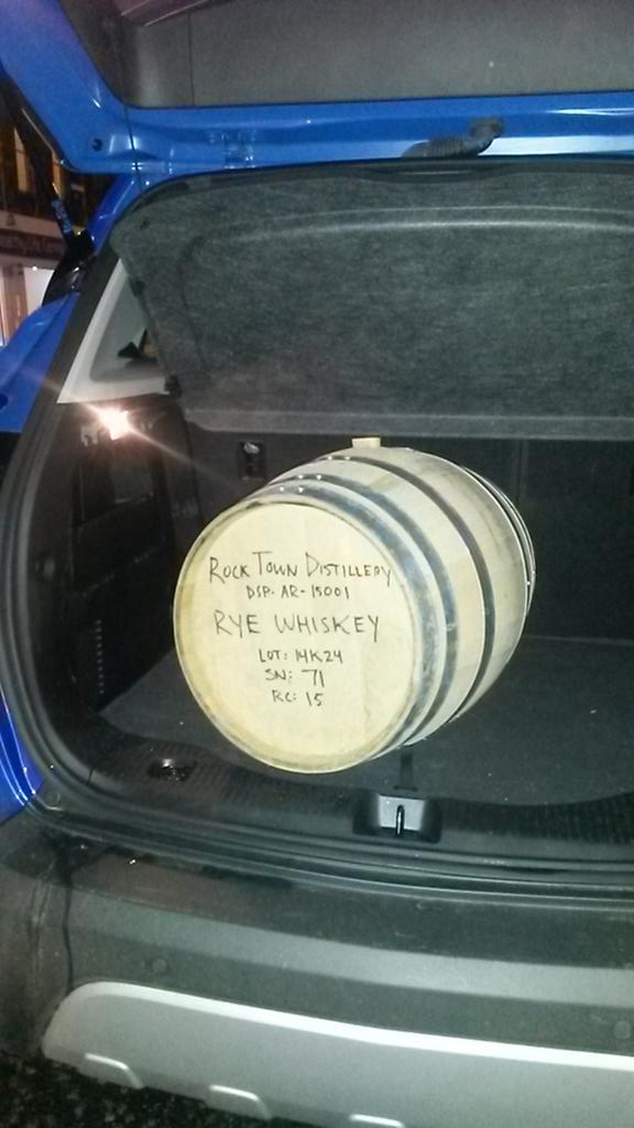 That should be just enough whiskey to see me through the festive season <a href="/rocktowndistill/">Rock Town Distillery</a>