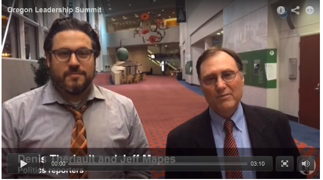 OregonianPol's tweet photo. Top takeaways from Monday's #ORBizSummit in this video with @theriaultpdx and @jeffmapes https://t.co/rcjvUOJcMJ https://t.co/fqbmVHt7eU