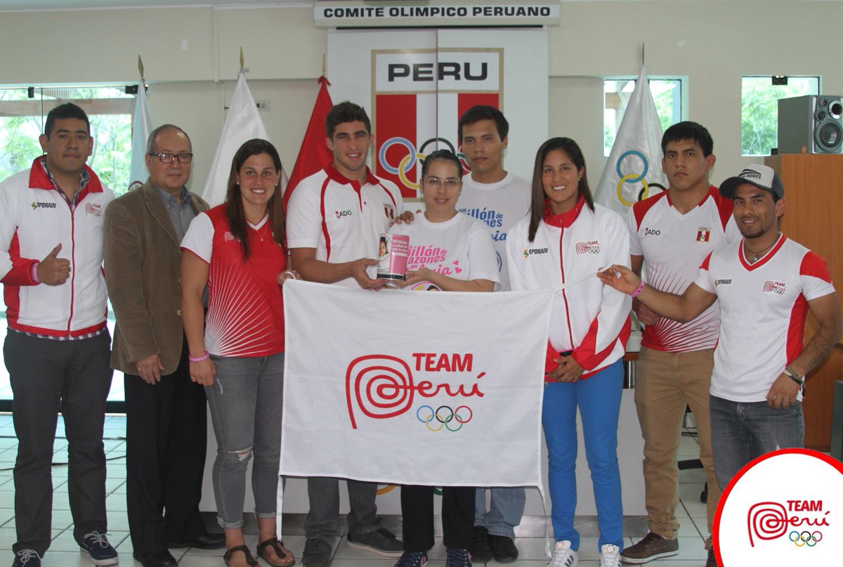 ¡El Deporte está con Valeria! El Team Perú se puso de pie y apoyo la noble campaña Un millón de razones por Valeria