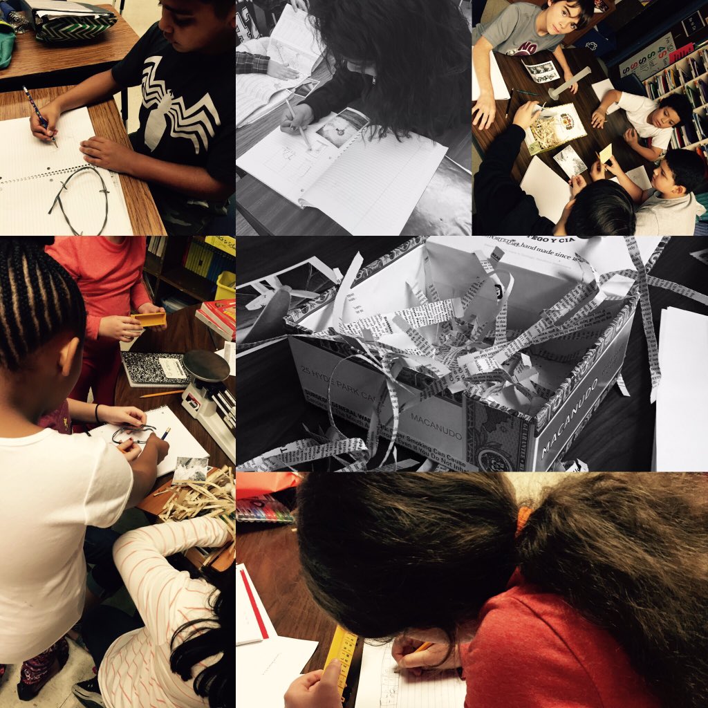 golliharsclass's tweet photo. #tlap #handsonlearning #inquiryboxes @OakHillsTerrace @NISDElemSS @NISDElemScience Thinking Inside the Box! https://t.co/gqqAjkul4z