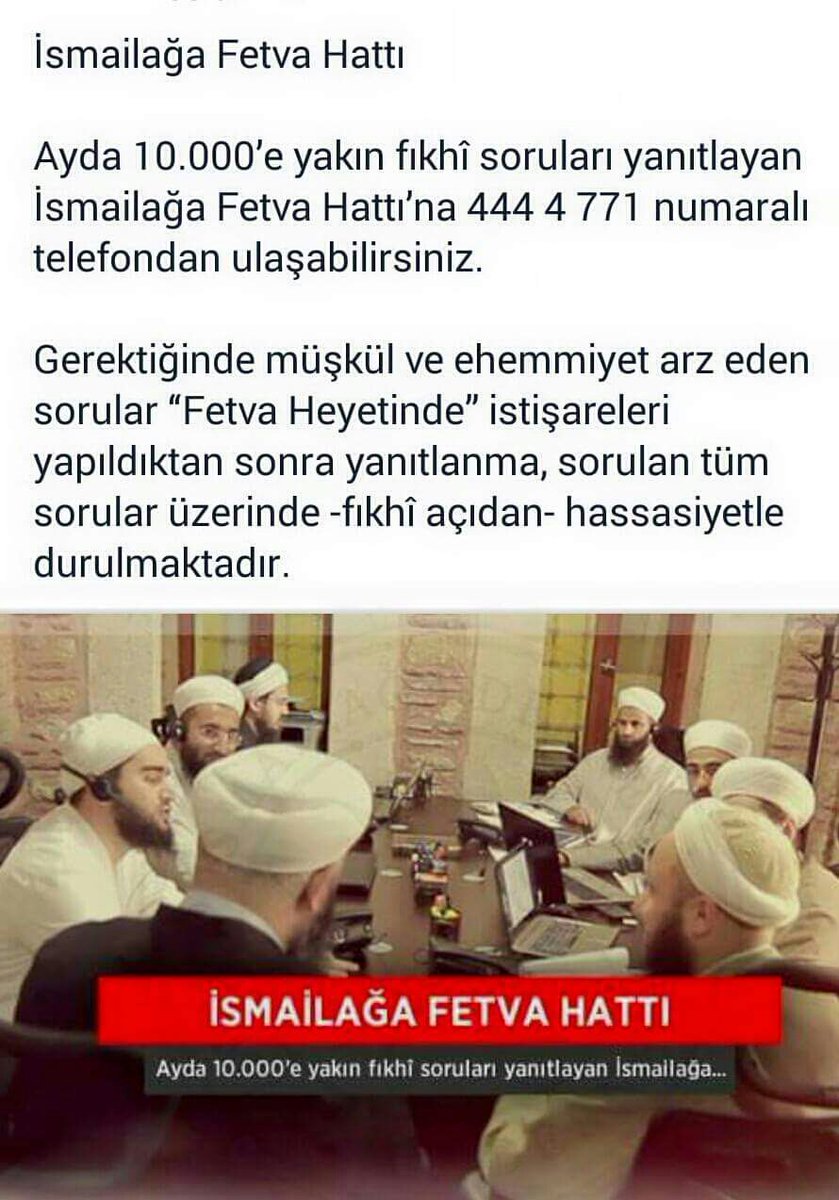 Eserr_badeh's tweet photo. İsmailağa Fetva hattı. Sorularınız için arayabilirsiniz. Retweet ederek paylaşalım ... https://t.co/XRBdyXzYGW