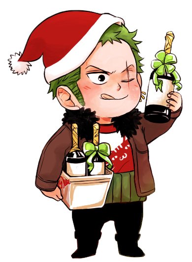 Yuu Shishio on Twitter: &quot;Luffy Zoro and Sanji Santa Claus!! I'll make