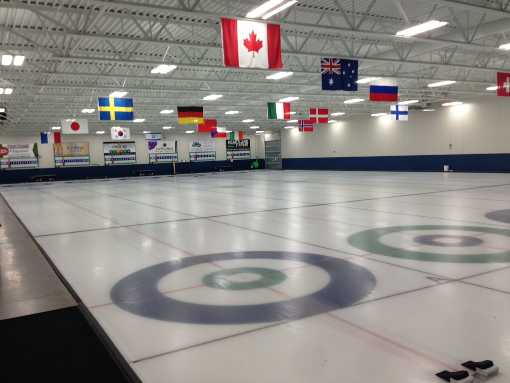 just finished a good practice at this beauty!thanks @FourSeasonsCurl for the great ice! #tourlife #curling #usa