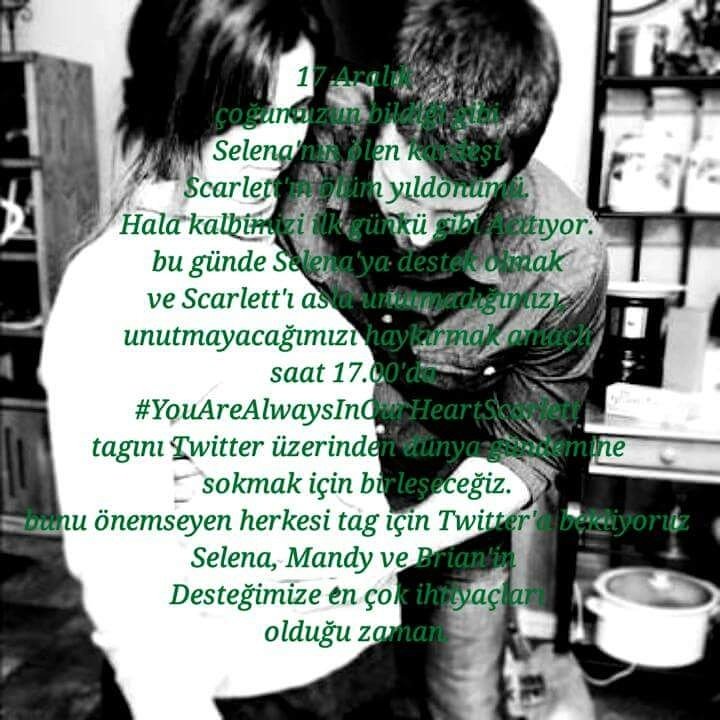 semra_gomez's tweet photo. #YouAreAlwaysInOurHeartScarlett 💚💚 #SelenaGomez https://t.co/WXG4QDJGi3