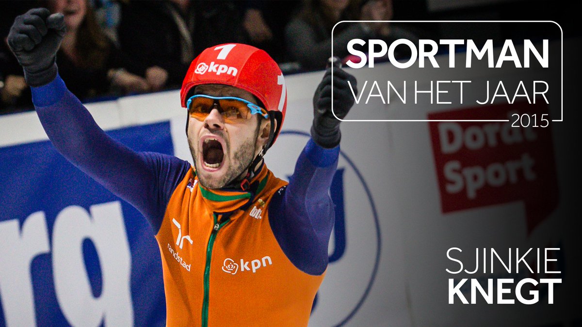 NOSsport's tweet photo. De Sportman van het Jaar 2015 is bekend. Sjinkie Knegt krijgt de Jaap Eden. #sportgala https://t.co/h8Ps1ep99T